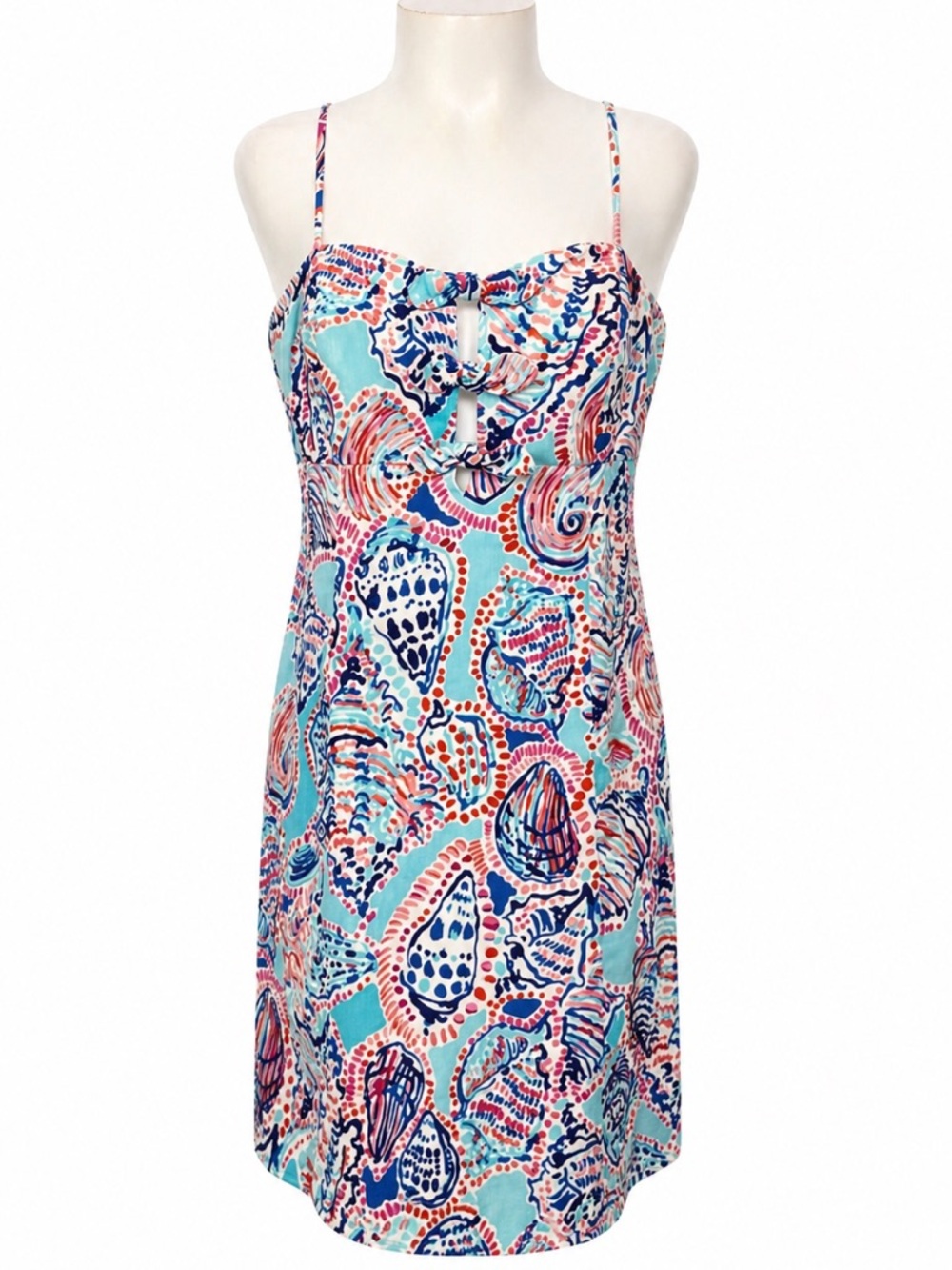 Lilly Pulitzer Colorful Seashell Print Dress